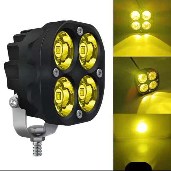 2025/10/1000049638.jpg 2pcs Loupe antibrouillard lumière jaune 6500K 10-30V