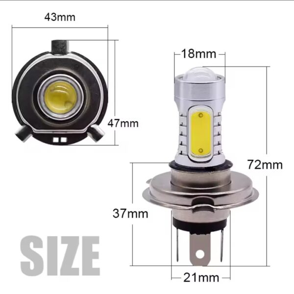 Kit ampoule led de phare H4/H7