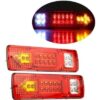 Led Feu Lampes Arriére Camion 12V 2Pcs