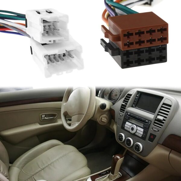 Cable Adaptateur Faisceau ISO autoradio voiture Toyota