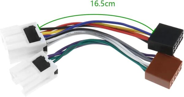 Cable Adaptateur Faisceau ISO autoradio voiture Toyota