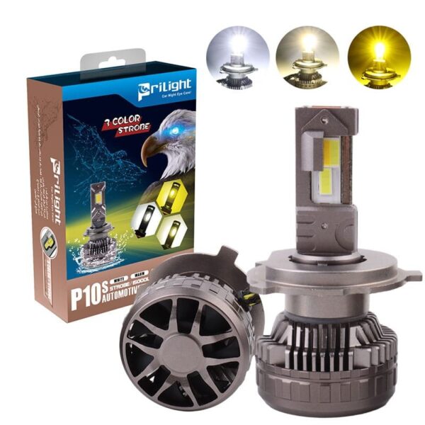 Led Prilight P10s 130W 15000LM 3000K 4500K 6000K H4/H7