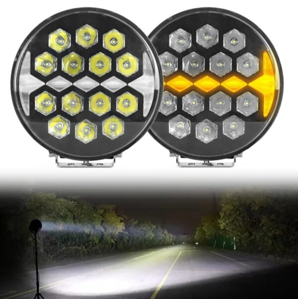 Led feux de projecteur 4x4 2Pcs