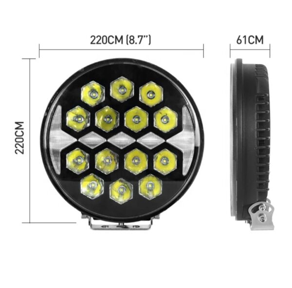 Led feux de projecteur 4x4 2Pcs