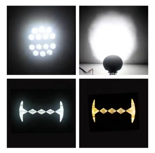 Led feux de projecteur 4x4 2Pcs