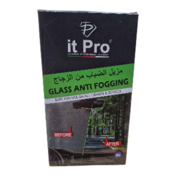 Anti buée pour verre dissolvant it Pro