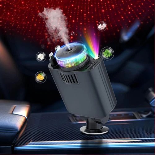 Chargeur de voiture Starlight Multifonctions 5en1