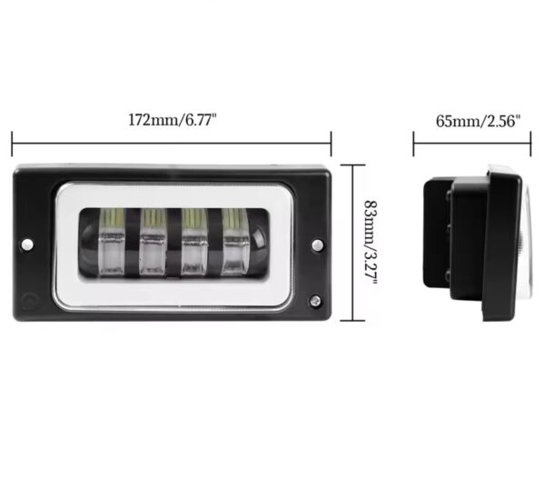 Feu antibrouillard avant 2Pcs