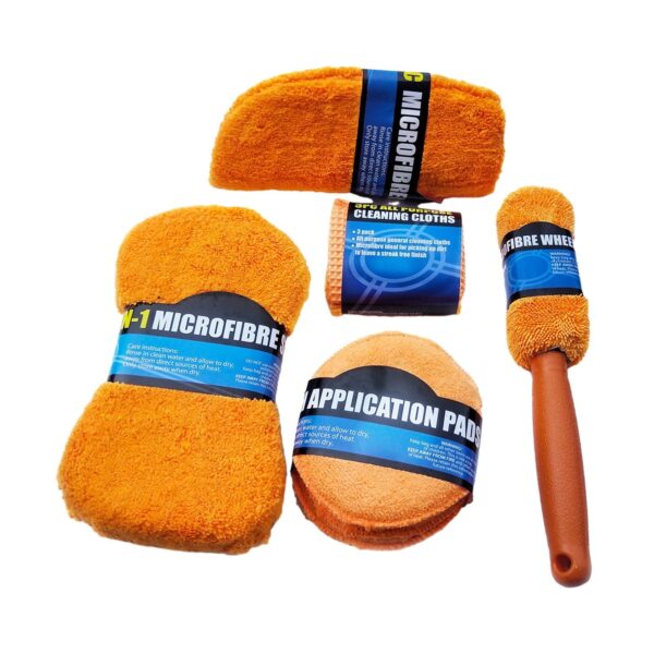 Kit de nettoyage 9pcs microfibre