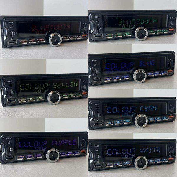 Poste radio Lcd Bluetooth, USB G-9988
