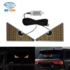 Panneau LED écran yeux de par-brise 2pcs