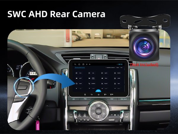 Autoradio Carplay Android Auto  touchscreen 7" - WiFi GPS Navigation SWC Mirror Link FM EQ