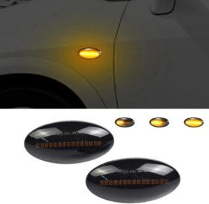 Clignotant dynamique lateral pour fiat DOBLO 2pcs