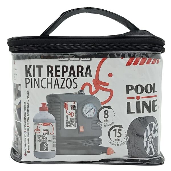 Kit de réparation de pneus avec liquide  Pool-Line