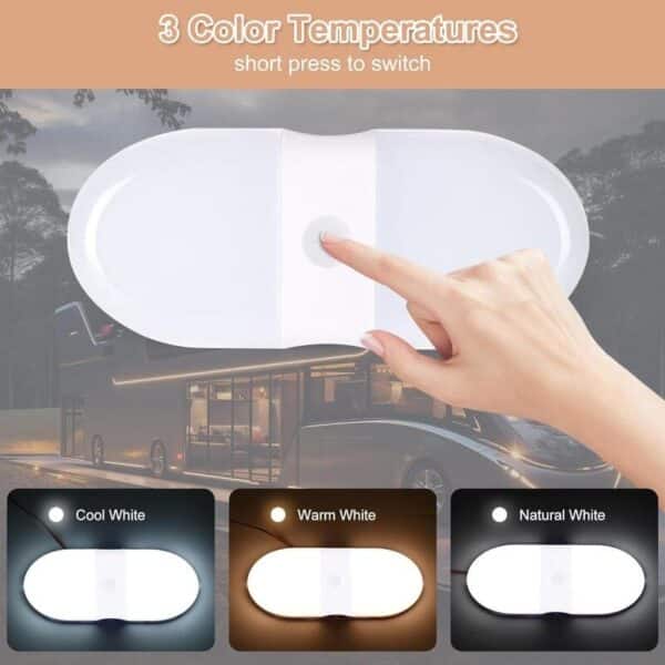 Led camping car interieur 3 mode 1Pcs