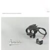 2pcs Phare universel  antibrouillard, projecteur pour moto