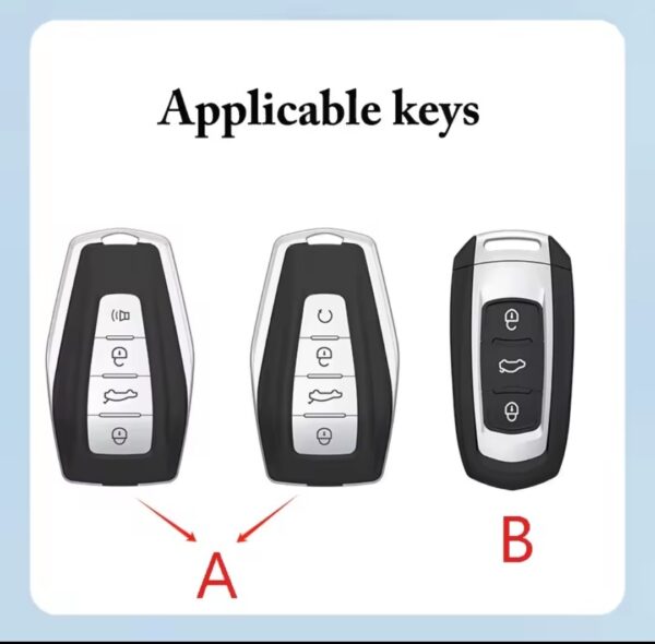 Couvre clé Coolray silicone avec porte clé