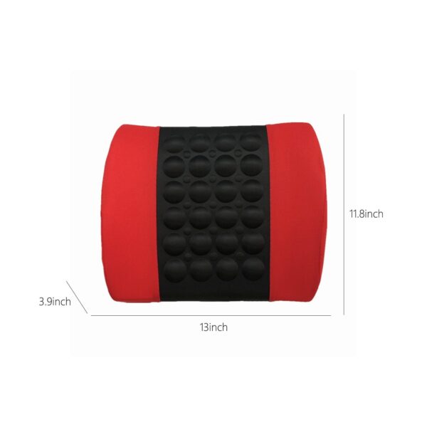 Coussin de massage lombaire électrique 12 V pour voiture