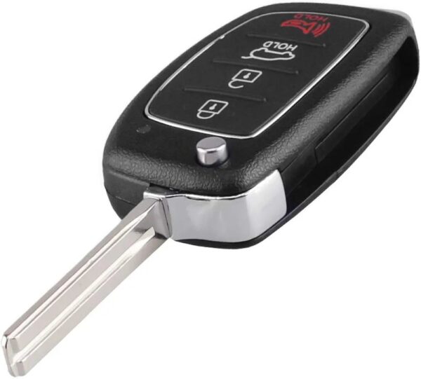 Coque Clè Hyundai 4 Bouton