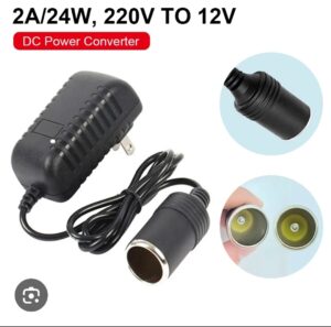 Convertisseur Prise d’Allume-Cigare 220V à 12V