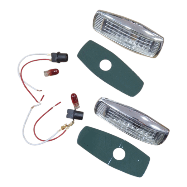 Clignotant standard colle adhesif 2pcs