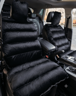 2pcs Housse De Siège De Voiture Matelassée