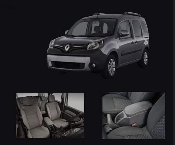 Accoudoir sur mesure pour Renault Kangoo Avec 3 USB 2013-2020