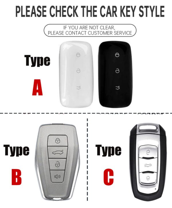 Couvre Clé Geely GX3 Type (C)