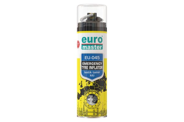 Bouteille Gonfleur De Pneu D'urgence 500ml EURO MASTER
