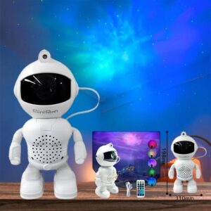 Robot Projecteur Lumineux Avec Bluetooth