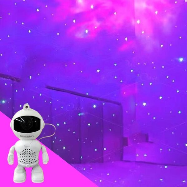 Robot Projecteur Lumineux Avec Bluetooth