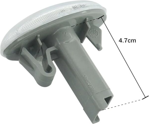 2Pcs Clignotant latéraux Peugeot Avec support d'ampoule