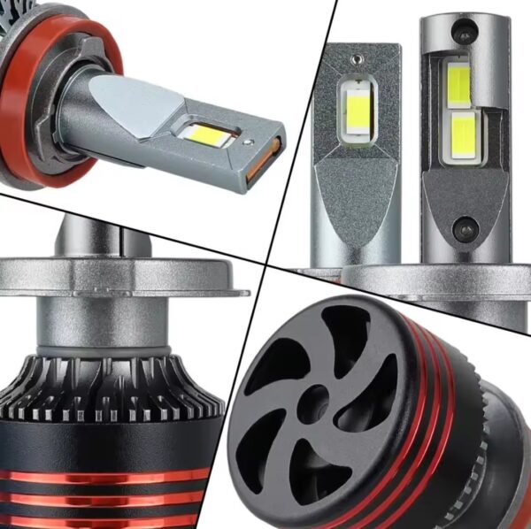 2pcs Led M8 Pro 120W 60000LM H4/H7