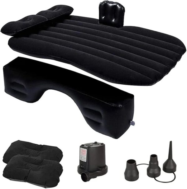 Matelas Gonflable Pour Voiture Avec Pompe 135x88x45 cm 