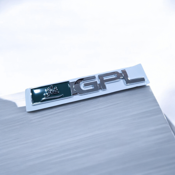 Insigne GPL Nouveau coffre arriére