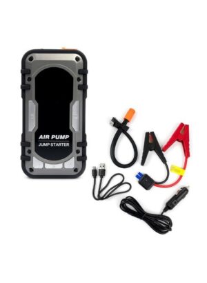 Démarreur de voiture avec compresseur et power bank,torch 4en1 +120W