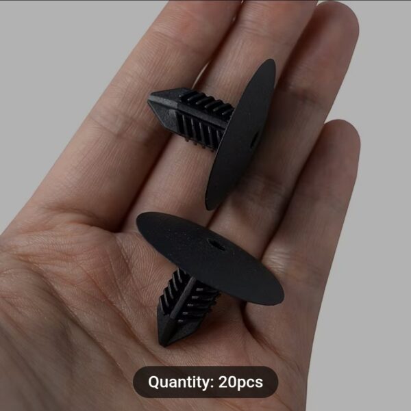 clip de fixation en plastique pour garde-boue 100Pcs