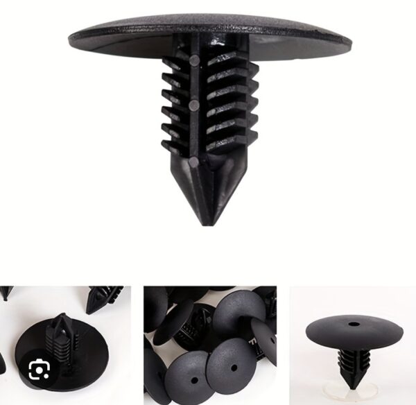 clip de fixation en plastique pour garde-boue 100Pcs