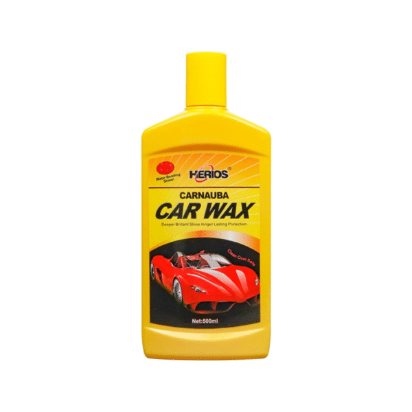 Cire liquide carnauba pour lavage HERIOS 500ml
