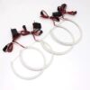 2pcs Phares à LED avec anneaux lumineux BMW 131mm/146mm