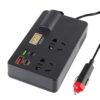 Adaptateur d'alimentation pour onduleur de voiture 200W DC 12V/24V à AC 220V