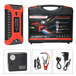 Démarreur Multifonction 99800mAh avec Compresseur d’Air