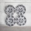 4Pcs Enjoliveurs Peugeot P14 206 207