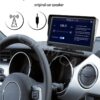 Dashcam 7 pouces, autoradio GPS, CarPlay et Android Auto sans fil