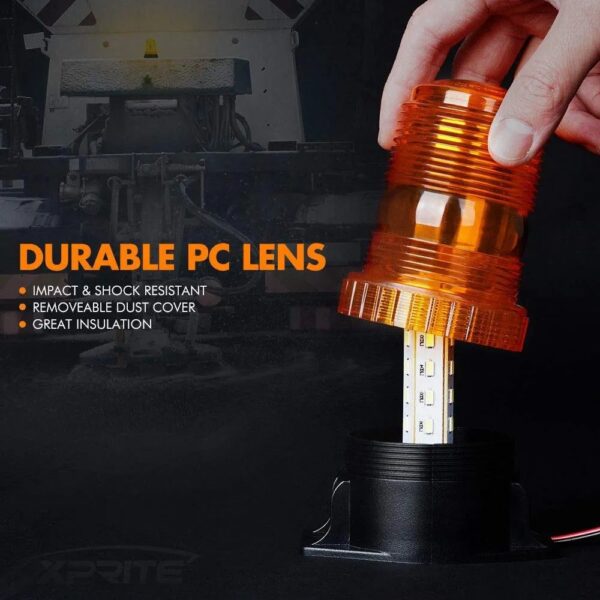 LED Avertissement de Clignotant d'urgence stroboscopique 10-80V