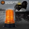 LED Avertissement de Clignotant d'urgence stroboscopique 10-80V