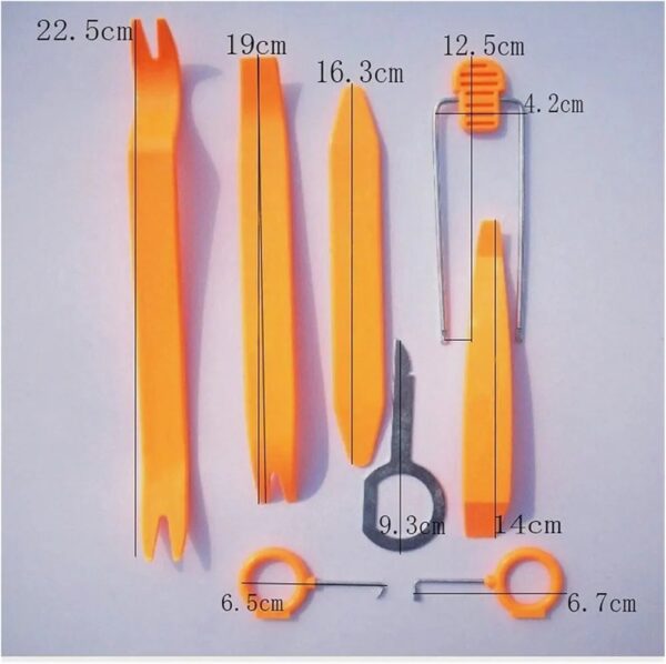 Kit outils démontage garniture 12Pcs