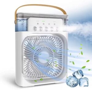 Ventilateur de table avec atomiseur d’eau