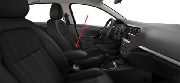Accoudoir central pour Peugeot 208/308/301
