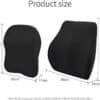 Coussin ombaire + nuque en memori foam 2pcs